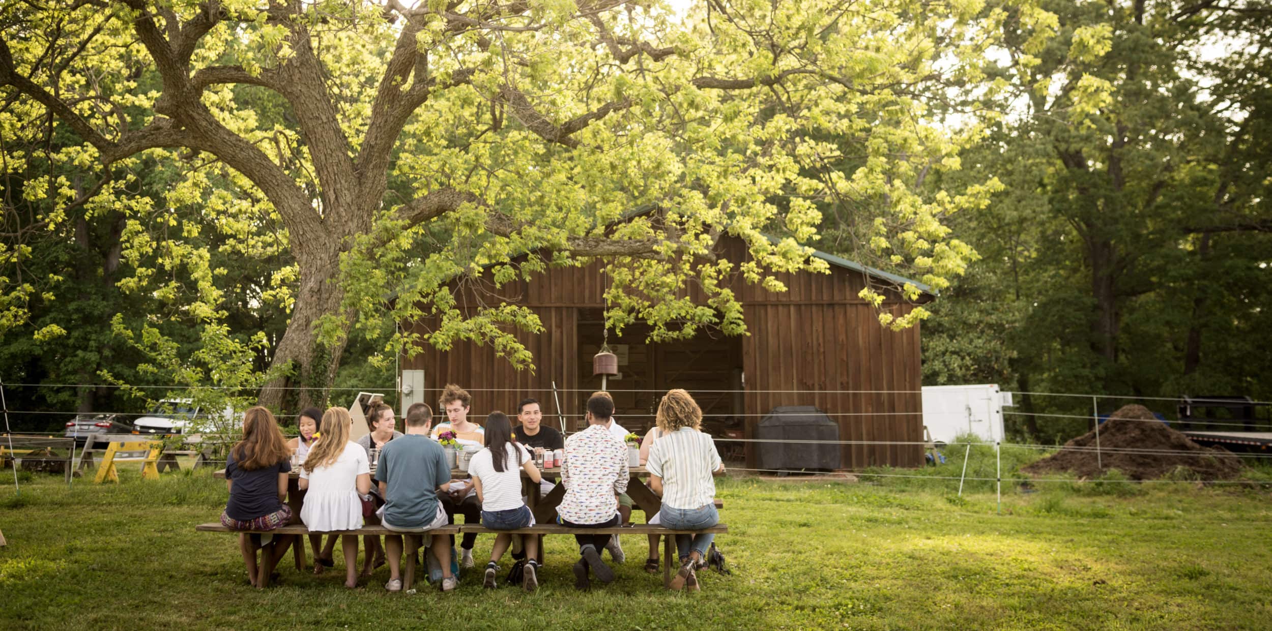 student community eating