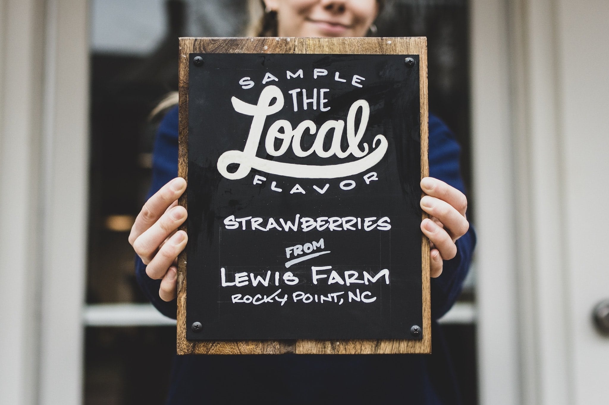 why buy local sign